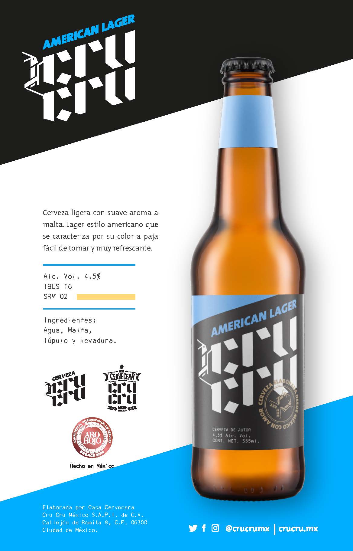 Cru Cru American Lager